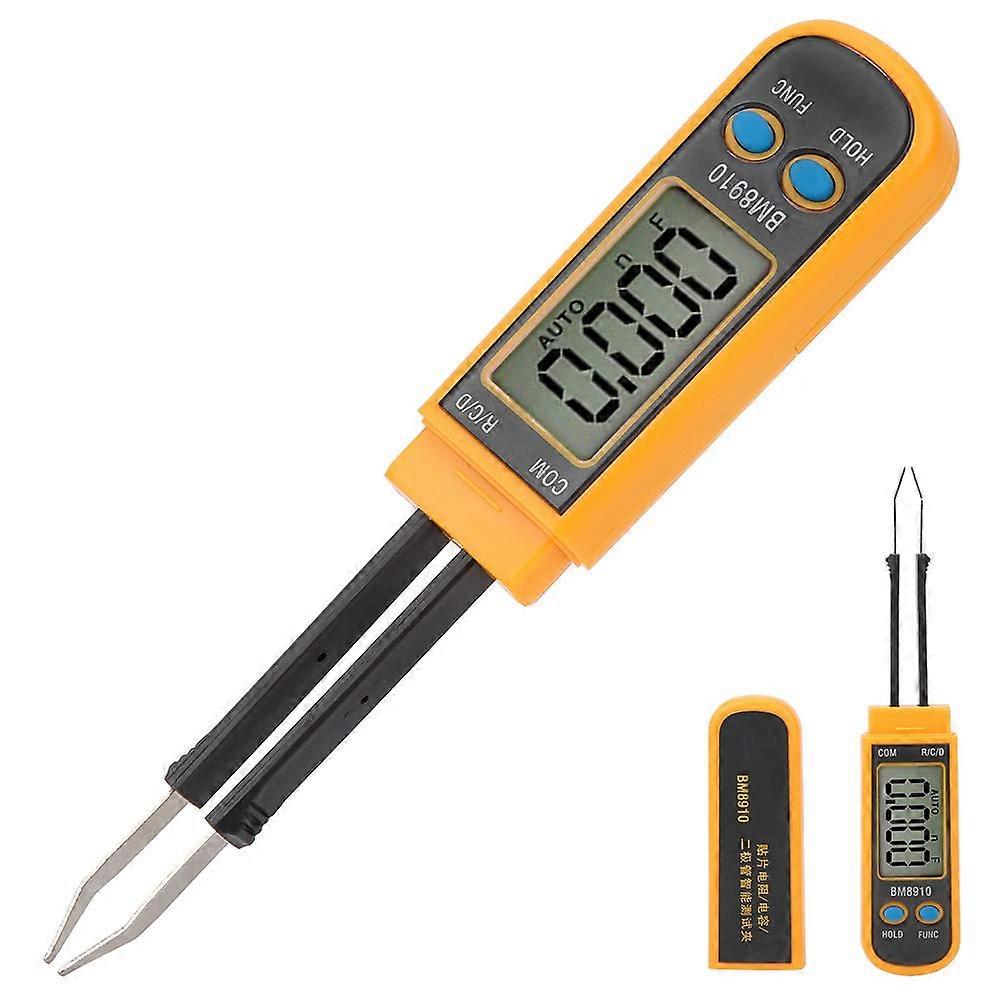 Handheld Multimeter Tweezer Capacitance Digital SMD Tester, Mini Smart Capacitance Inductance