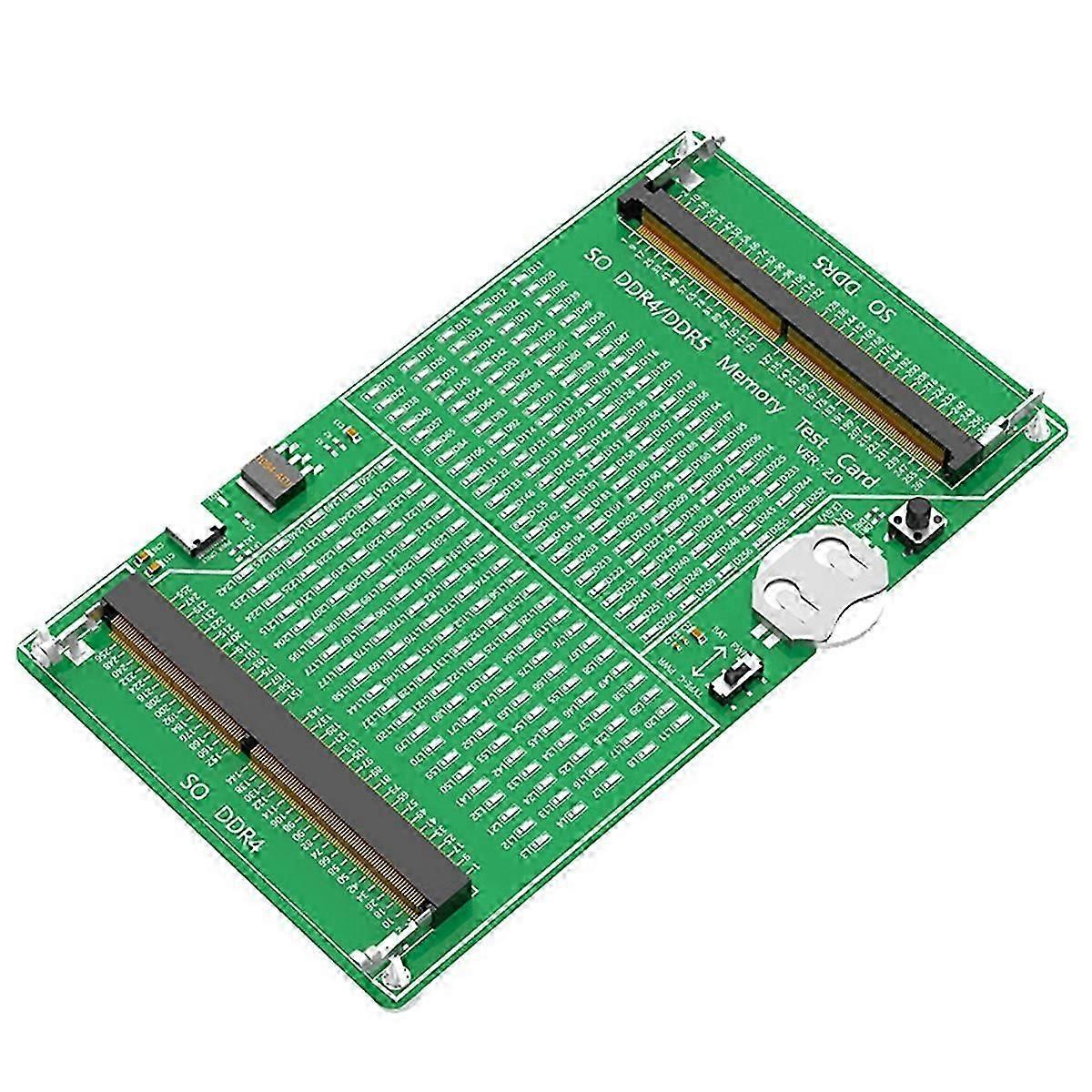 Laptop Memory Tester DDR4/DDR5 2-In-1 Memory Tester with Light Multifunctional Portable Memory Test