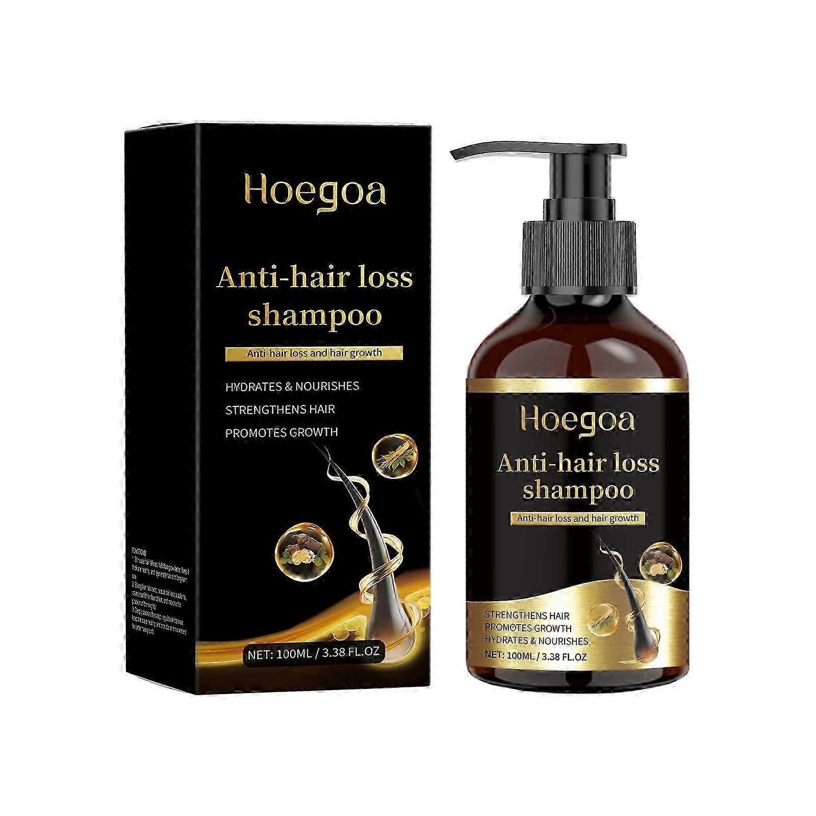 Ginseng Shampoo Cleans Scalp, Moisturizes, Softens And Improves Hair Quality