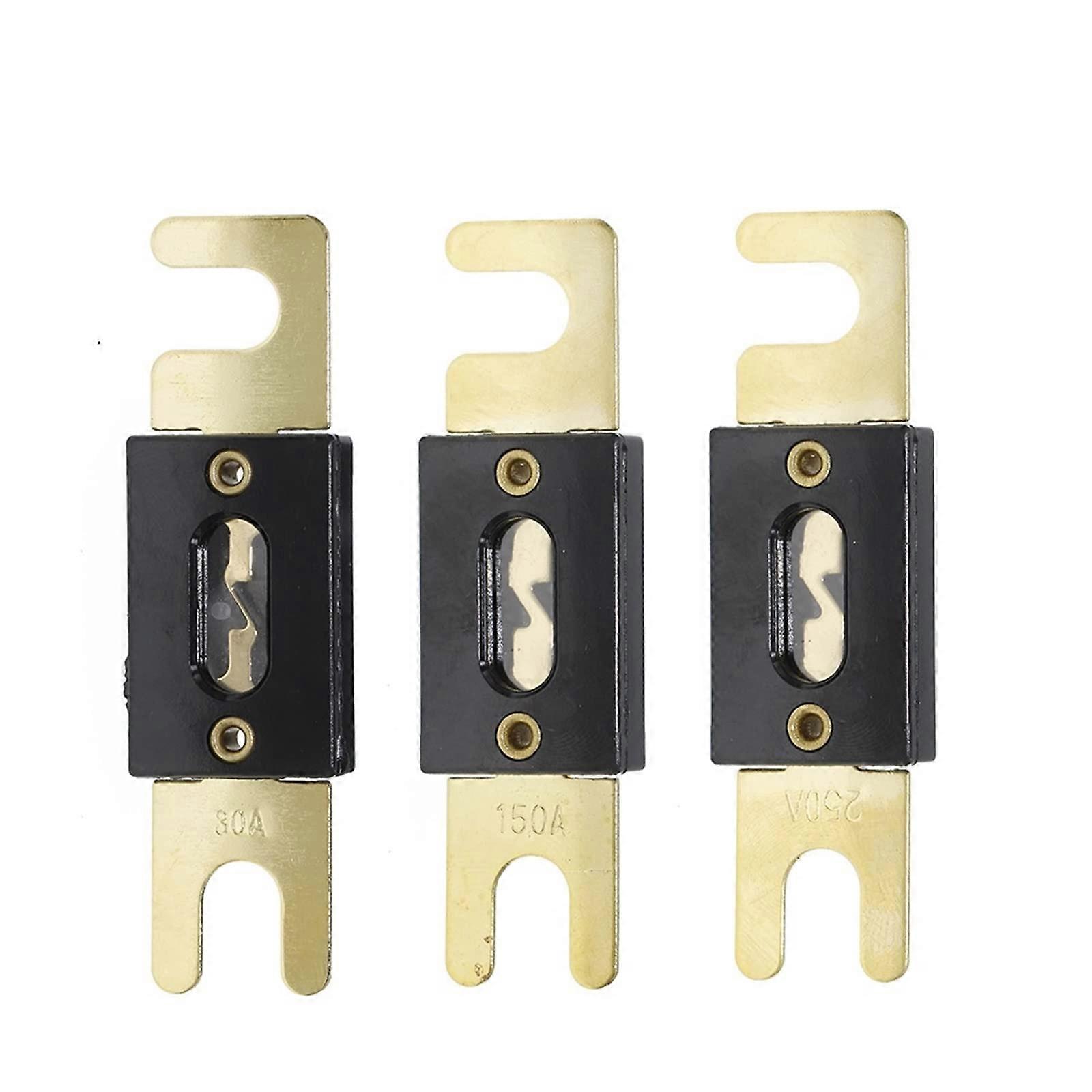 ANL/AML Bolton Fuse/Fusible Link Fuse/Auto Fuse/Blade Fuse 32V 30A 35A 40A 50A 60A 70A 80A 100A 125A 150A 175A 200A 400A 10Pcs(Size:200A)