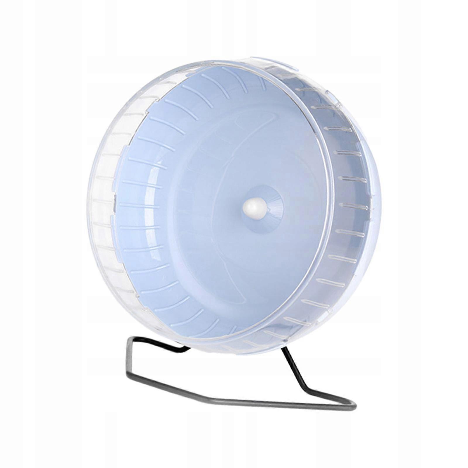 Hamster Exercise Wheel Quiet Sports With Stand Quiet Roller With Blue