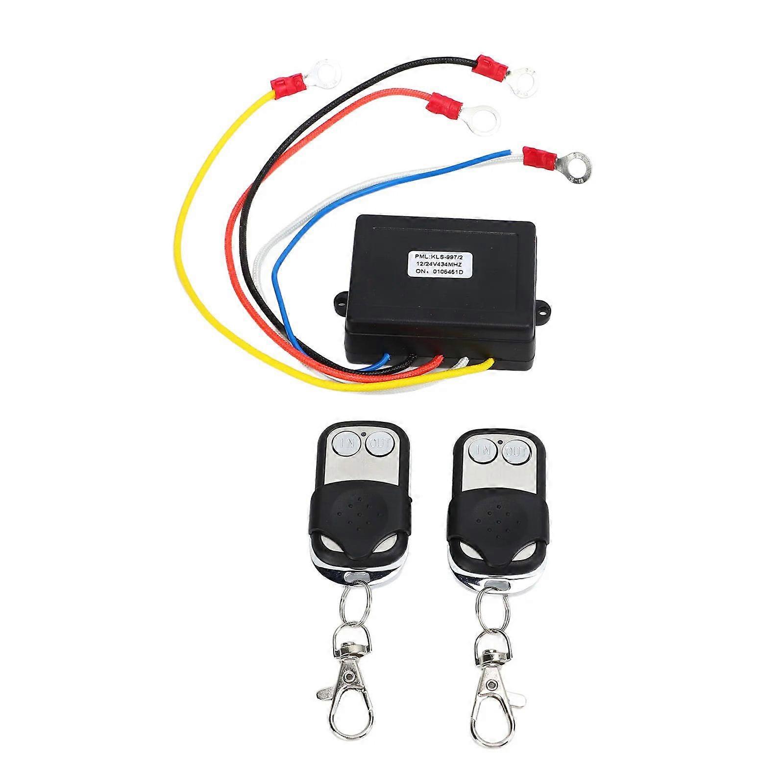 Easy Installation Winch Remote Control Systems Winch Receiver Remote Control Switch Kit Fast Response for Truck ATV SUV