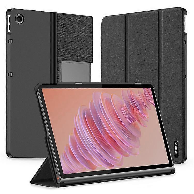 DUX DUCIS Domo Series Compatible For Lenovo Tab Plus Leather Case Tri-Fold Stand Anti-Scratch Tablet Cover