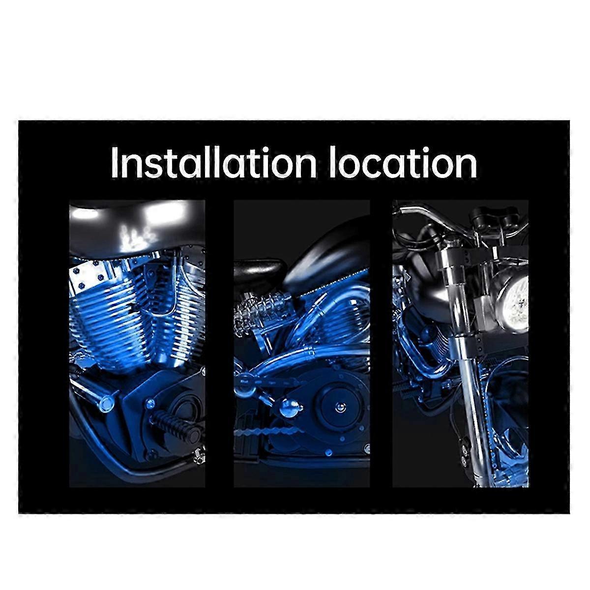 12V LED Light Multi-Color Atmosphere Light Sound Control Decorative Neon Lamp for Motorcycle Style: 36LED APP+Remote