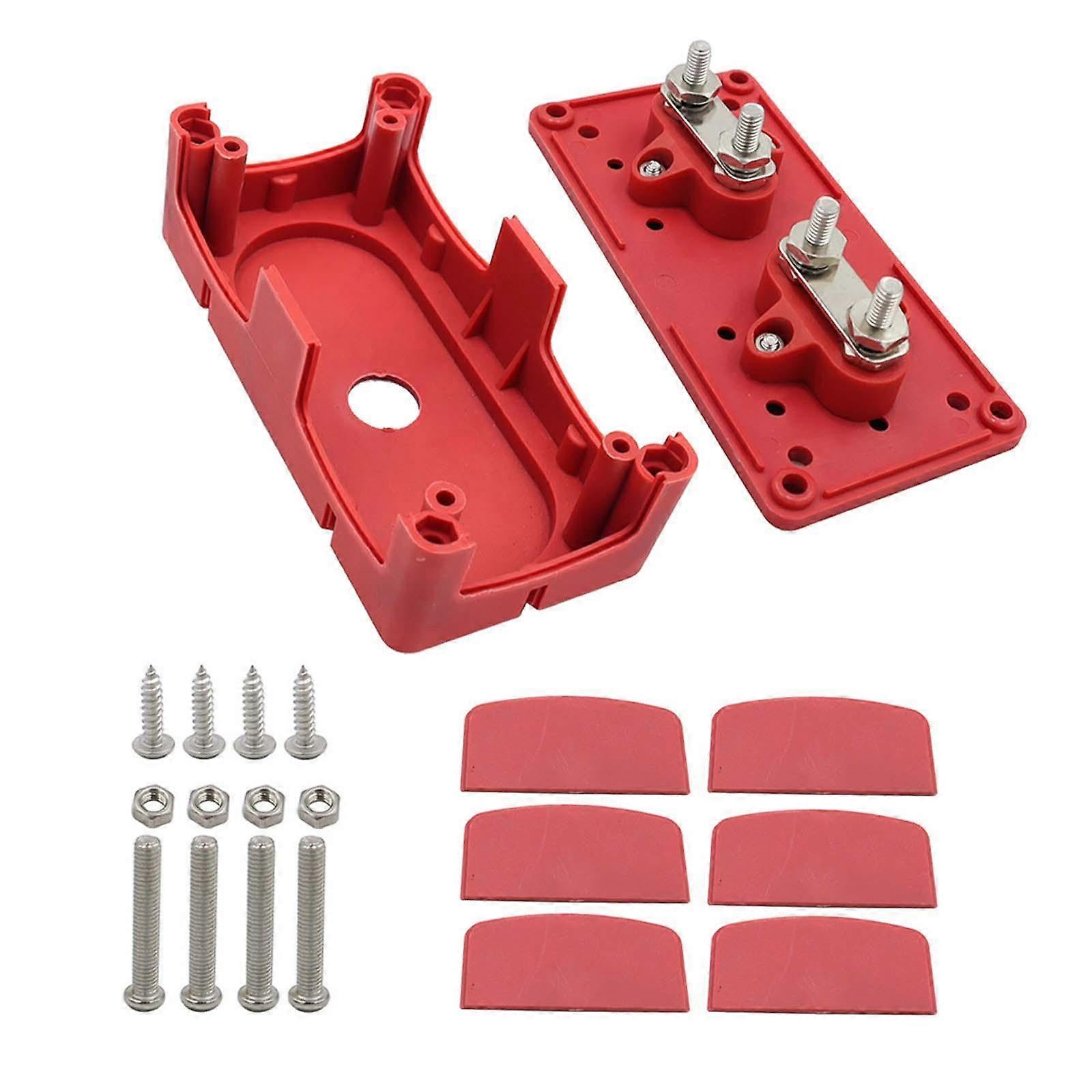 Generic Power Distribution Block,Max 48V Waterproof with Studs Automotive 300A