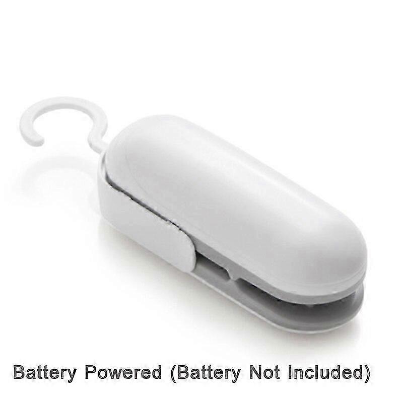 2 in 1 USB充電式ミニバッグシーラー、食品保存用カッター付き-グレー