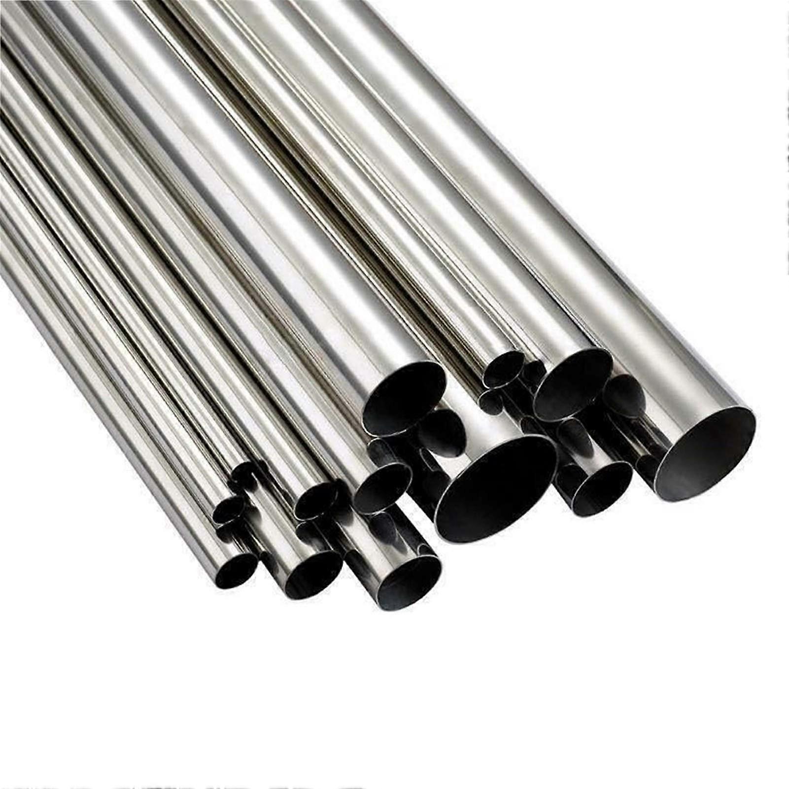 1 piece of seamless straight round pipe made of stainless steel 304, length 600 mm, outer diameter 25 mm (25x4.5mm)
