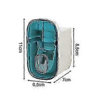 2025 Automatic Transparent Wall Mount Toothpaste Dispenser Waterproof Toothpaste Holder Rack Bathroom Accessories Toothpaste Squeezer