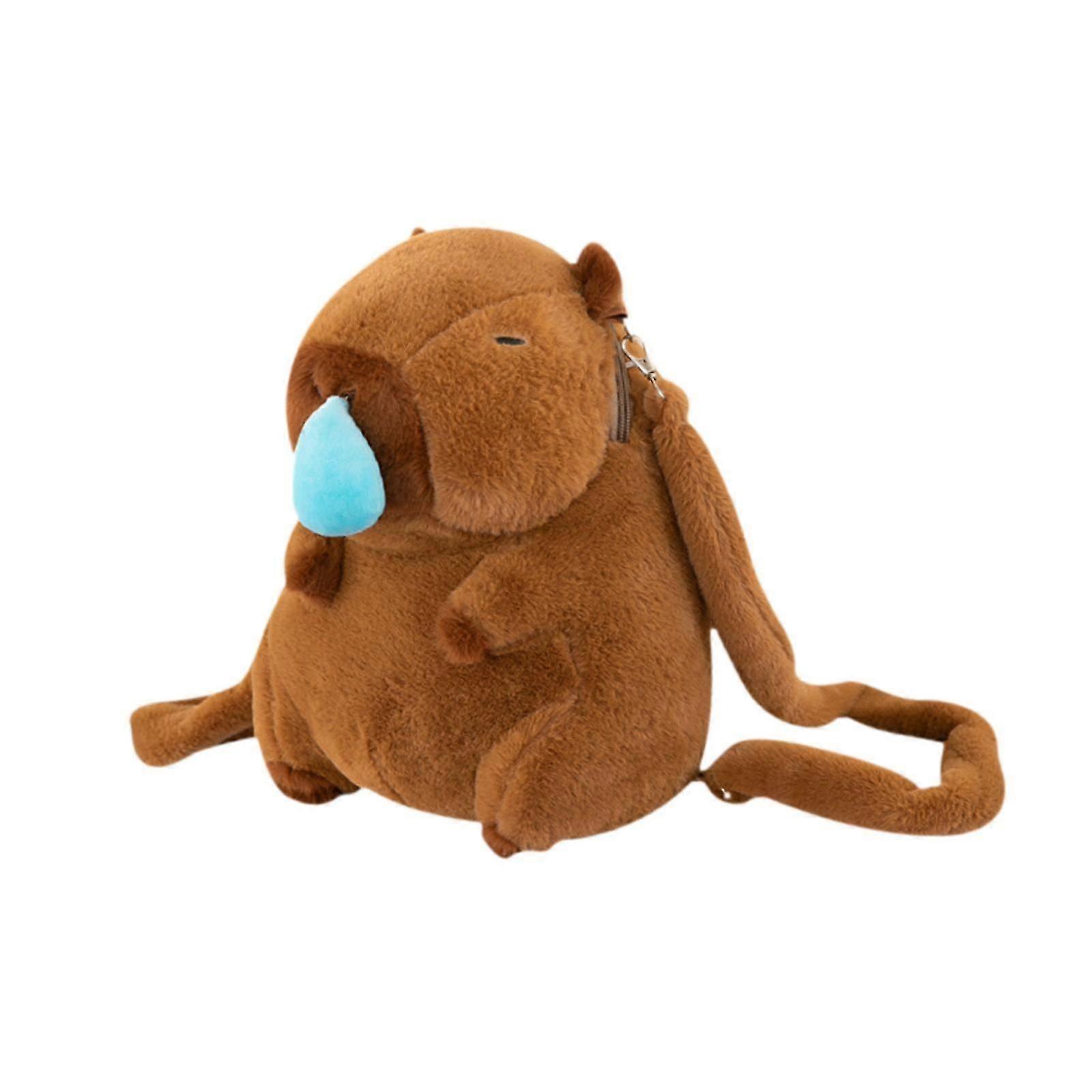 Stylish Backpack Plush Bag Suitable for Holiday Travel and Shopping with Comfortable Shoulder Design