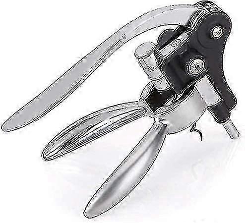 Rabbit Style Lever Corkscrew Wine Bottle Opener Suitable for Various Brands - Elegant Silver Finish