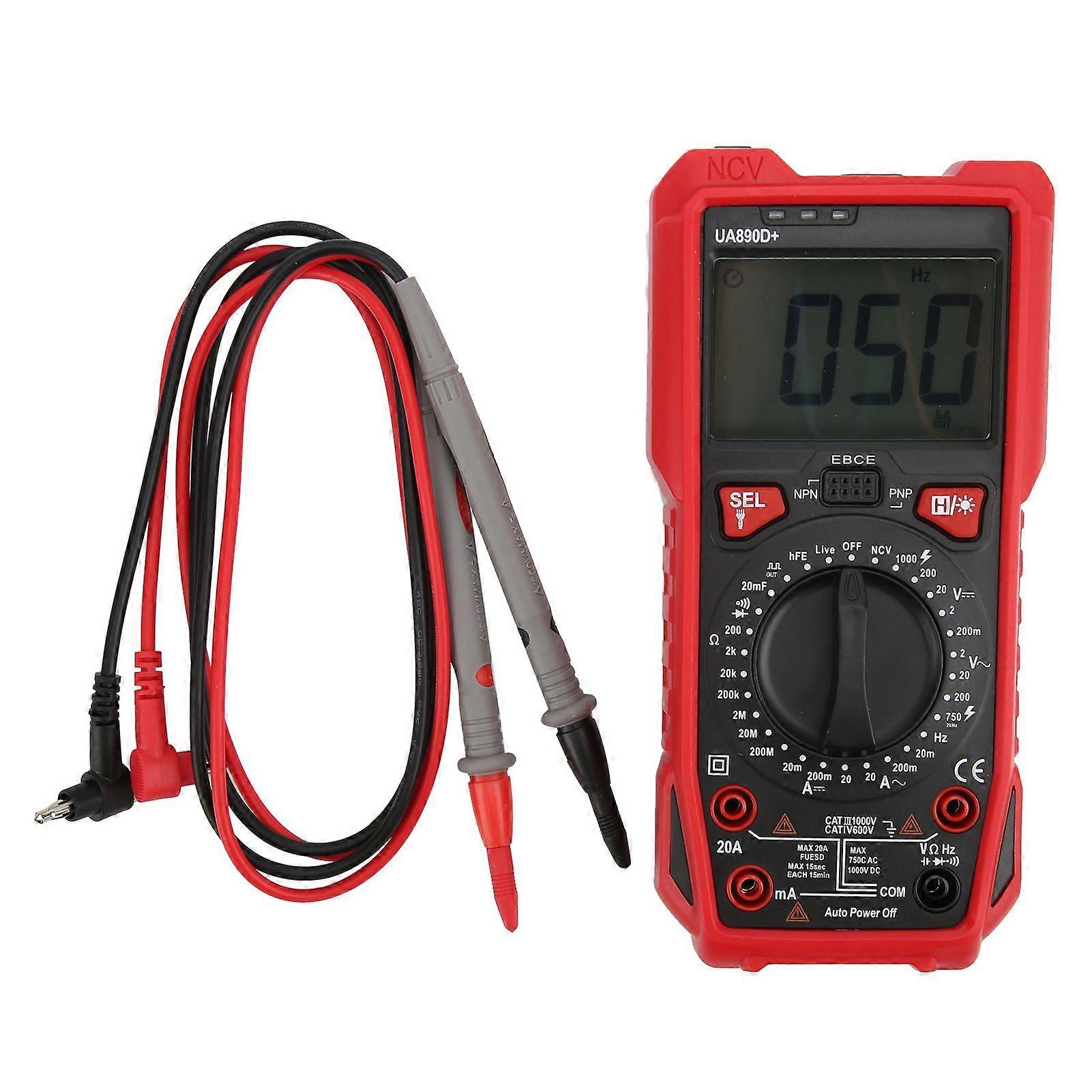 Wysokiej jakości ręczny multimetr cyfrowy UA890D + naprawa domowego multimetru elektrycznego d