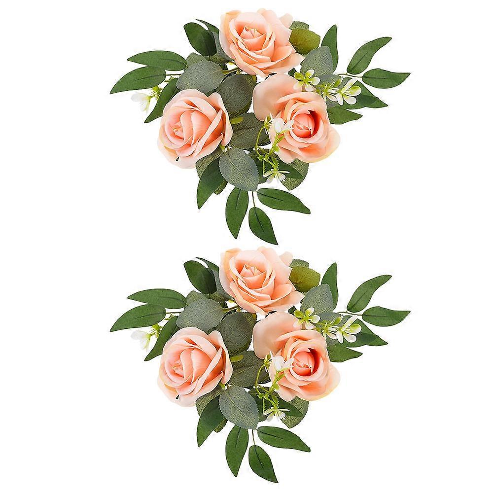 Versatile Candle Wreath Rings, Perfect for Table Placement and Floral Arrangements