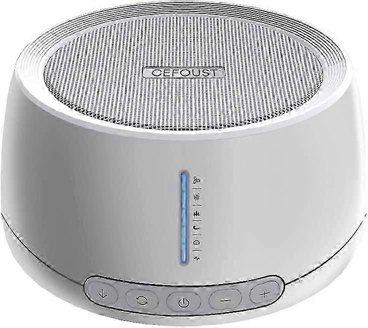Macchina portatile per il rumore bianco con 30 suoni rilassanti, timer di spegnimento automatico, 36 livelli di volume