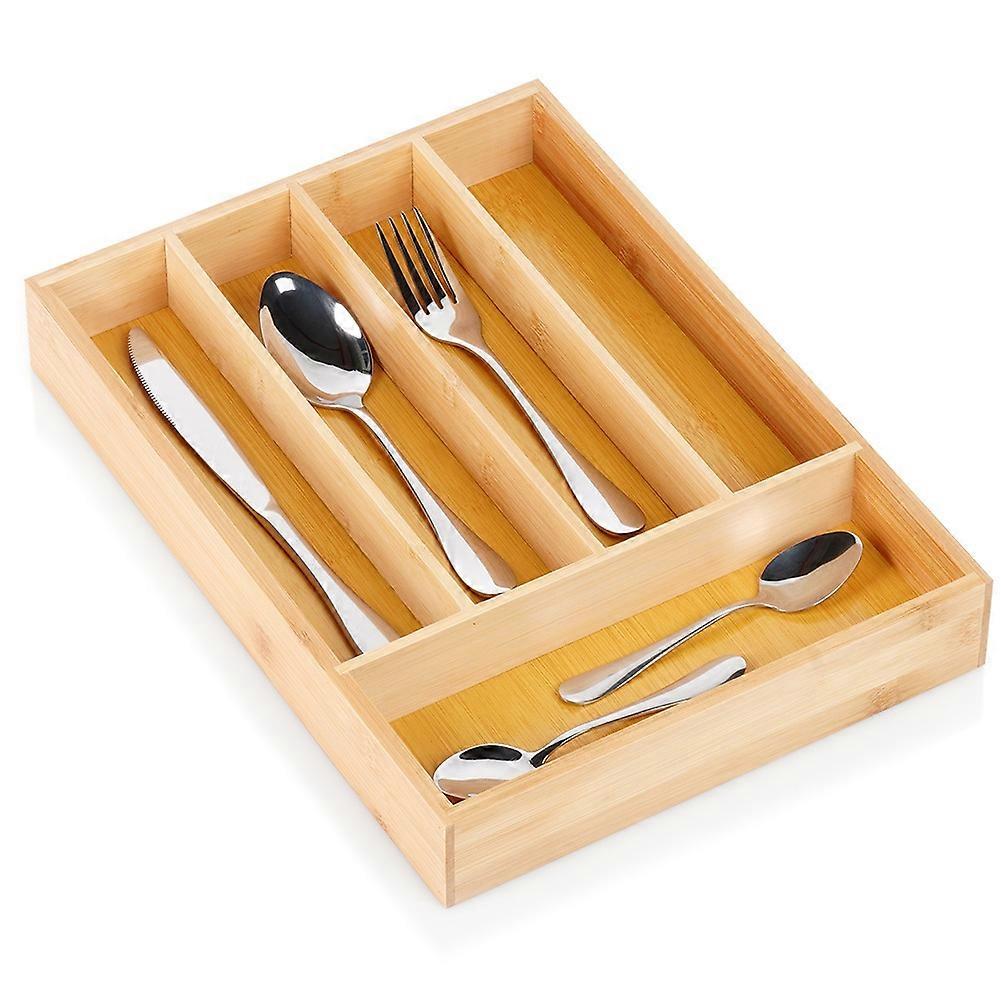 Estuche de cubiertos de bambú 25x35 cm