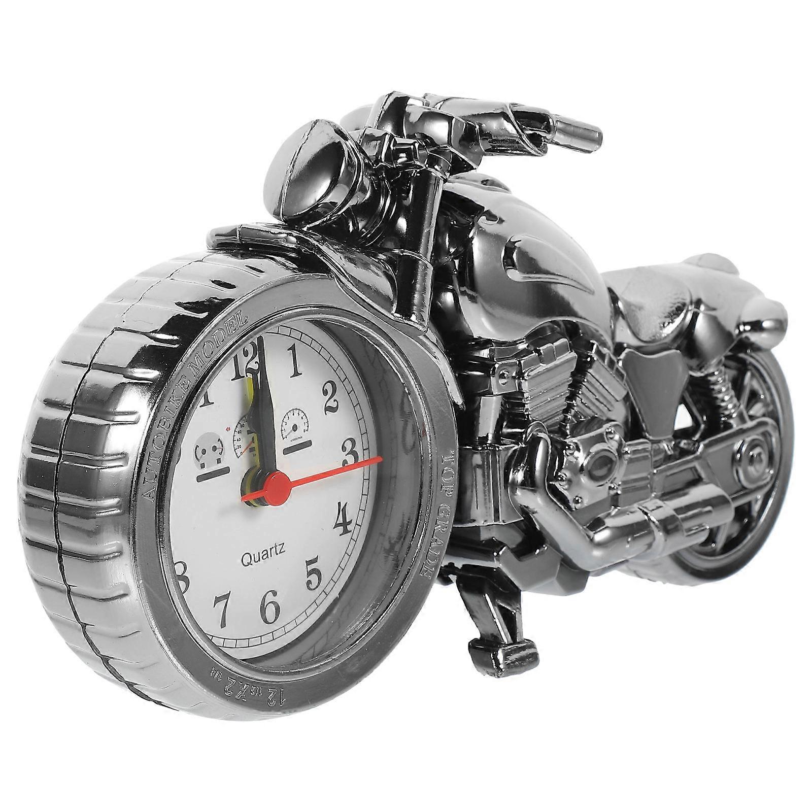 Creative Motorbike Design Alarm Clock, Practical Daily Use with Accurate Timing
