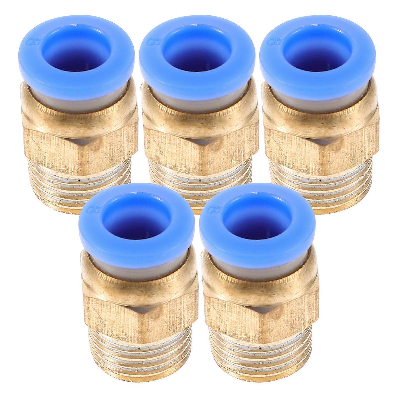 Quick Connect Air Hose Fitting for Pressure Washer 5Pcs Durable ABS Copper Material