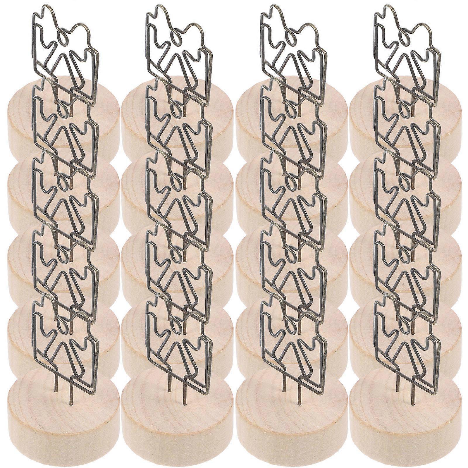 Place Card Holders Creative Paper Clip Photo Holder For Wedding Table Cards Holding Cards 20Set