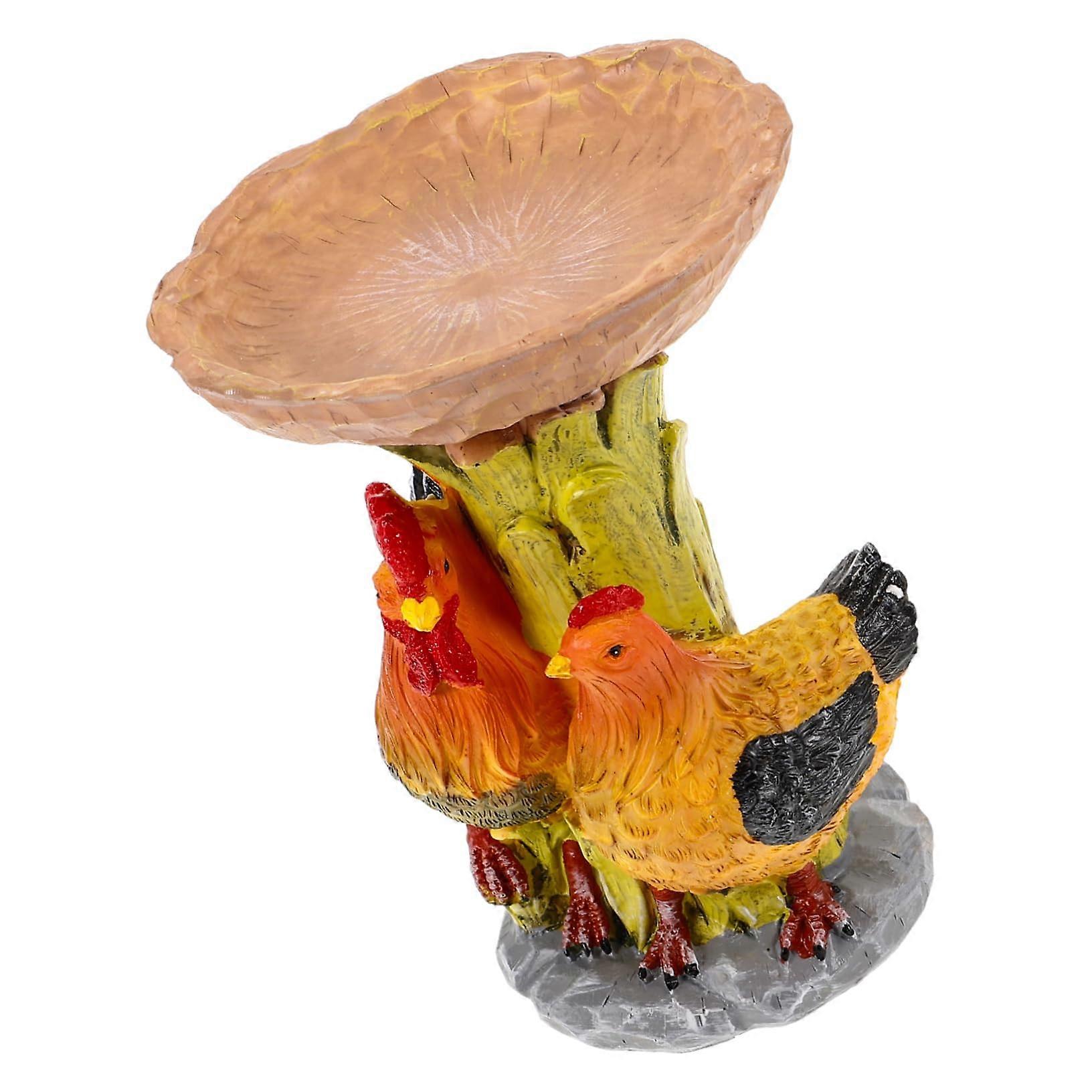 Decorative bird feeder bowl for the outdoor area bird feed bath bowl for garden and yard
