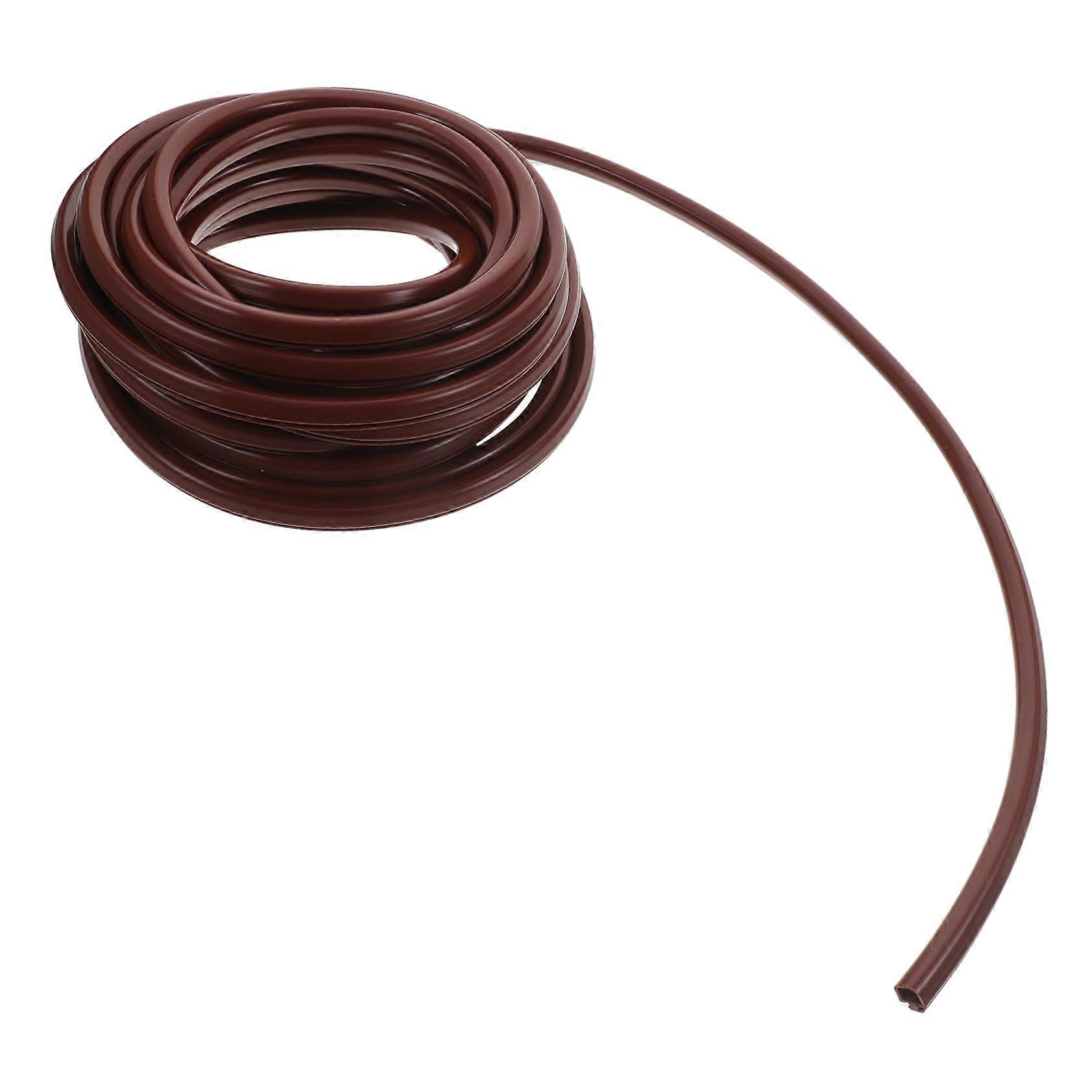 Aluminium Door and Window Seal Strip Weatherproof Gap Sealing for Home Doors and Windows, 4m Length, Easy Installation