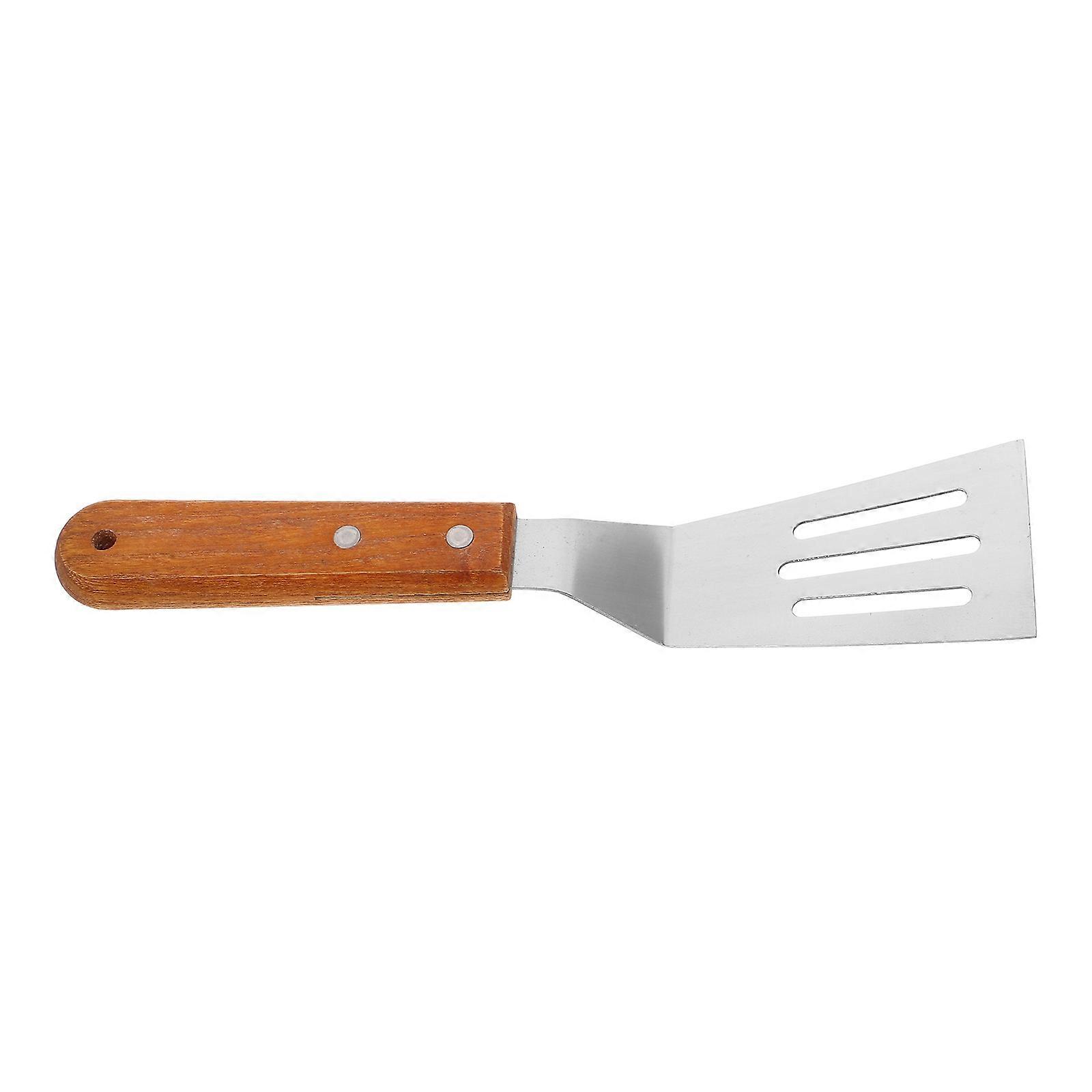 Steak Spatula Slotted Frying Griddle Multi Kitchens Outdoor Easy to Clean 1Pack