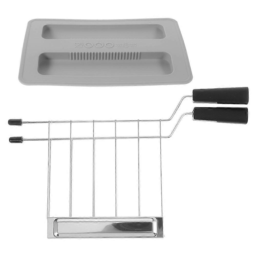 Toaster Replacement Parts Breakfast Maker Lid, Sandwich Cage, Cover & Clip for Easy Toasting & Bread Machines