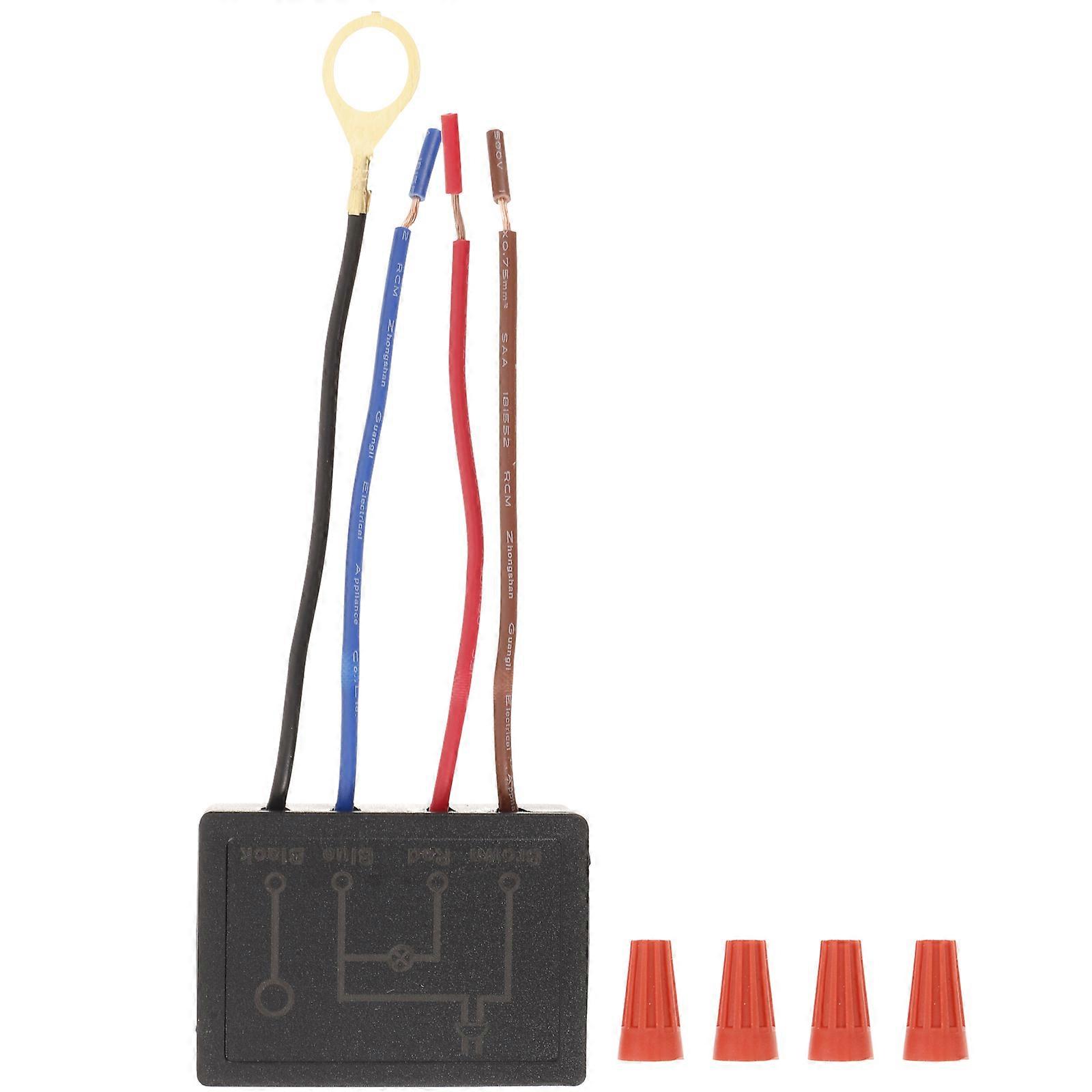 Plug In Lamp Table Lamp Touch Control Switch Home Use 1.80X0.90X0.90Cm 4-Gear Brightness Adjustment 1Set