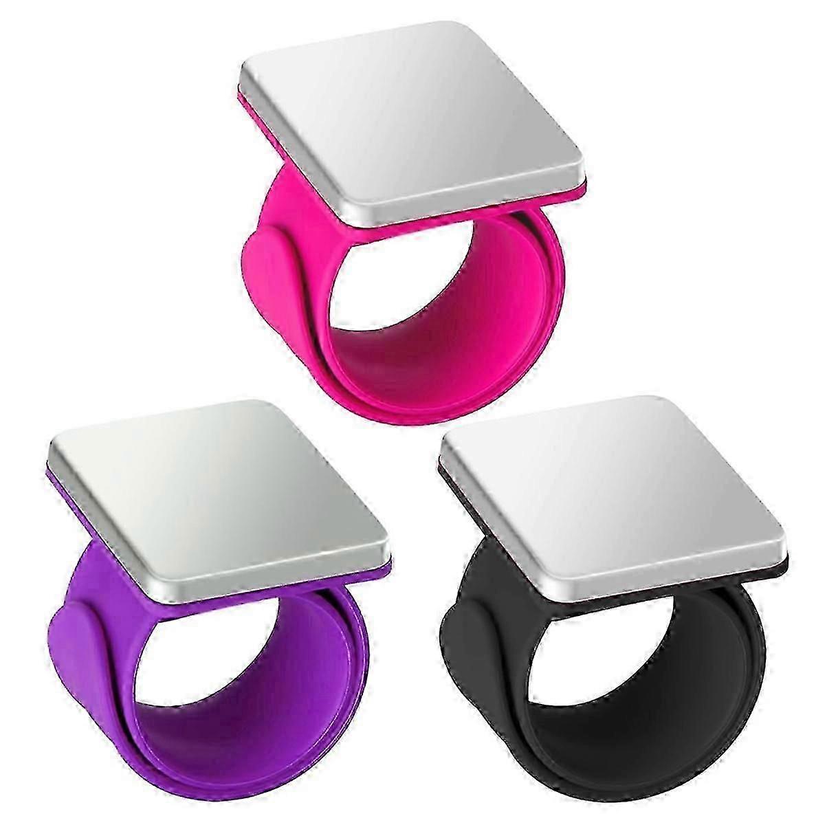 3 قطع المغناطيسي دبوس وسادة المعصم ، الخياطة المغناطيسية Pinpillow ، معصمه حامل دبوس مغناطيسي ل Sewi