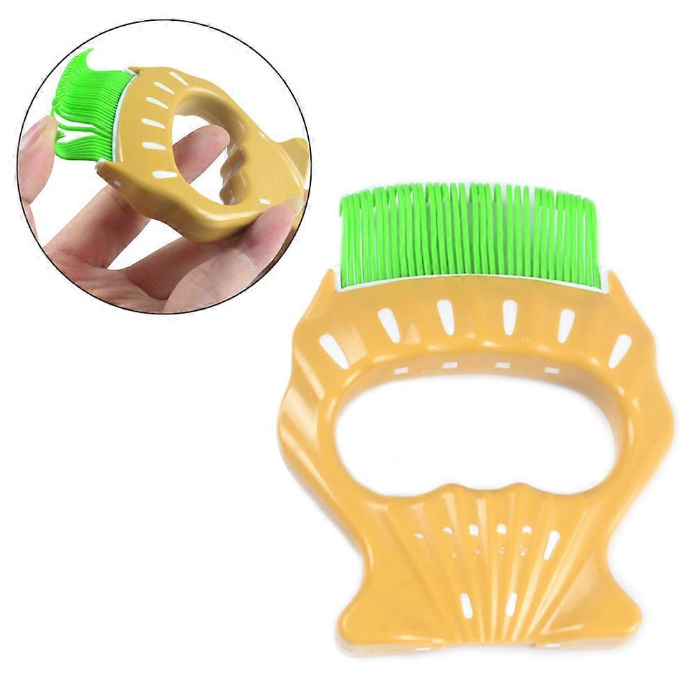 Rubber Comb Multi Anti-Static Comfort Bristles Fur Comb Tool for Pets