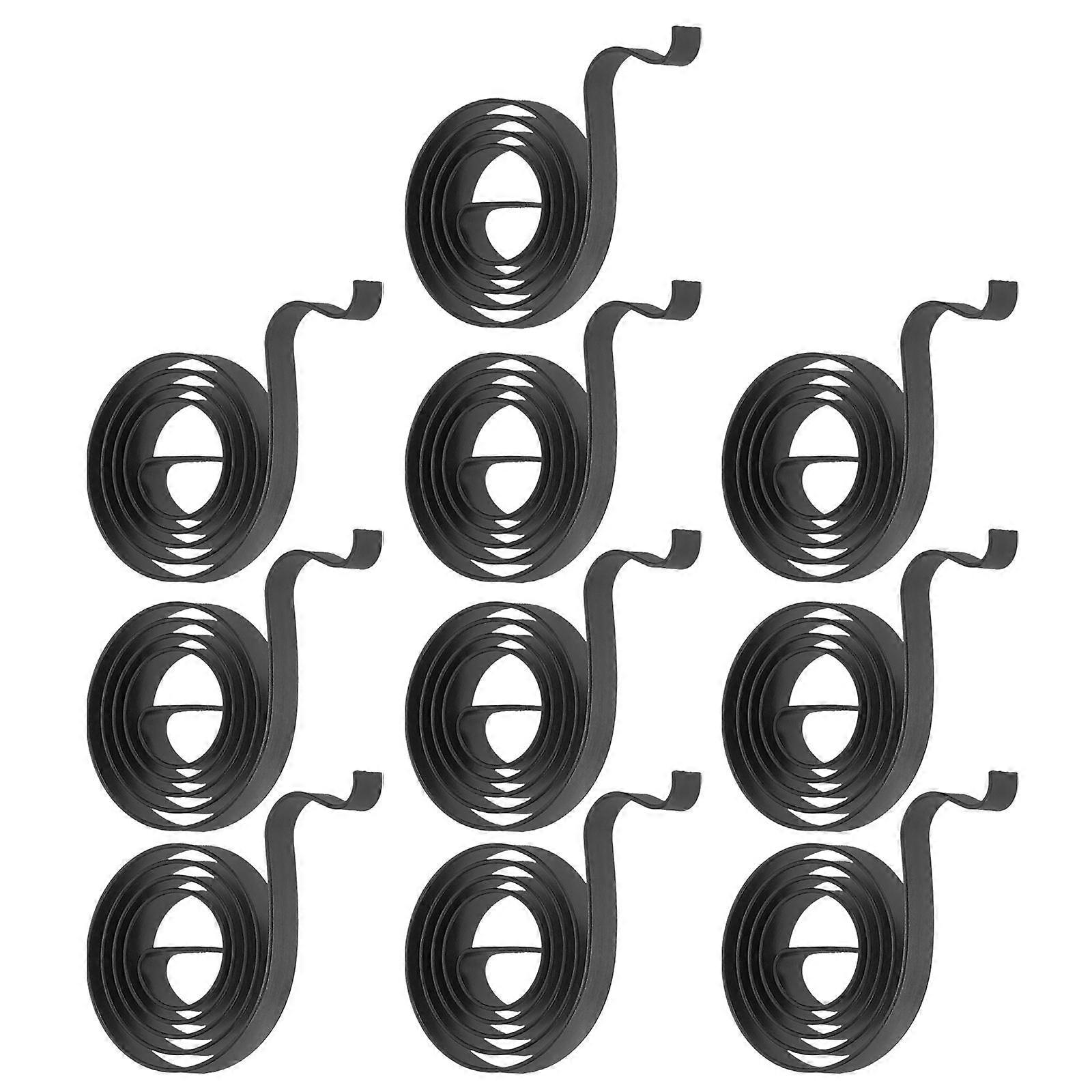 10pcs Angle Grinder Carbon Brush Holder Spring Replacement Parts Durable Design for Stable Connection and Extended Tool Life Compatible with Various