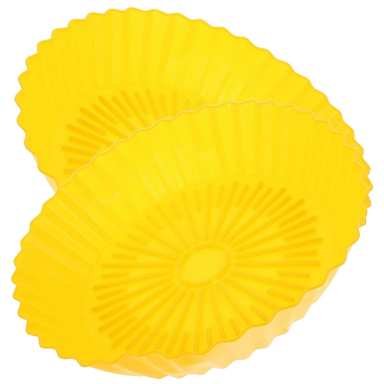Here's a refined and professional product description for your silicone basket mats:
**2PCS Silicone Reusable Heat Resistant Basket Mats – Non