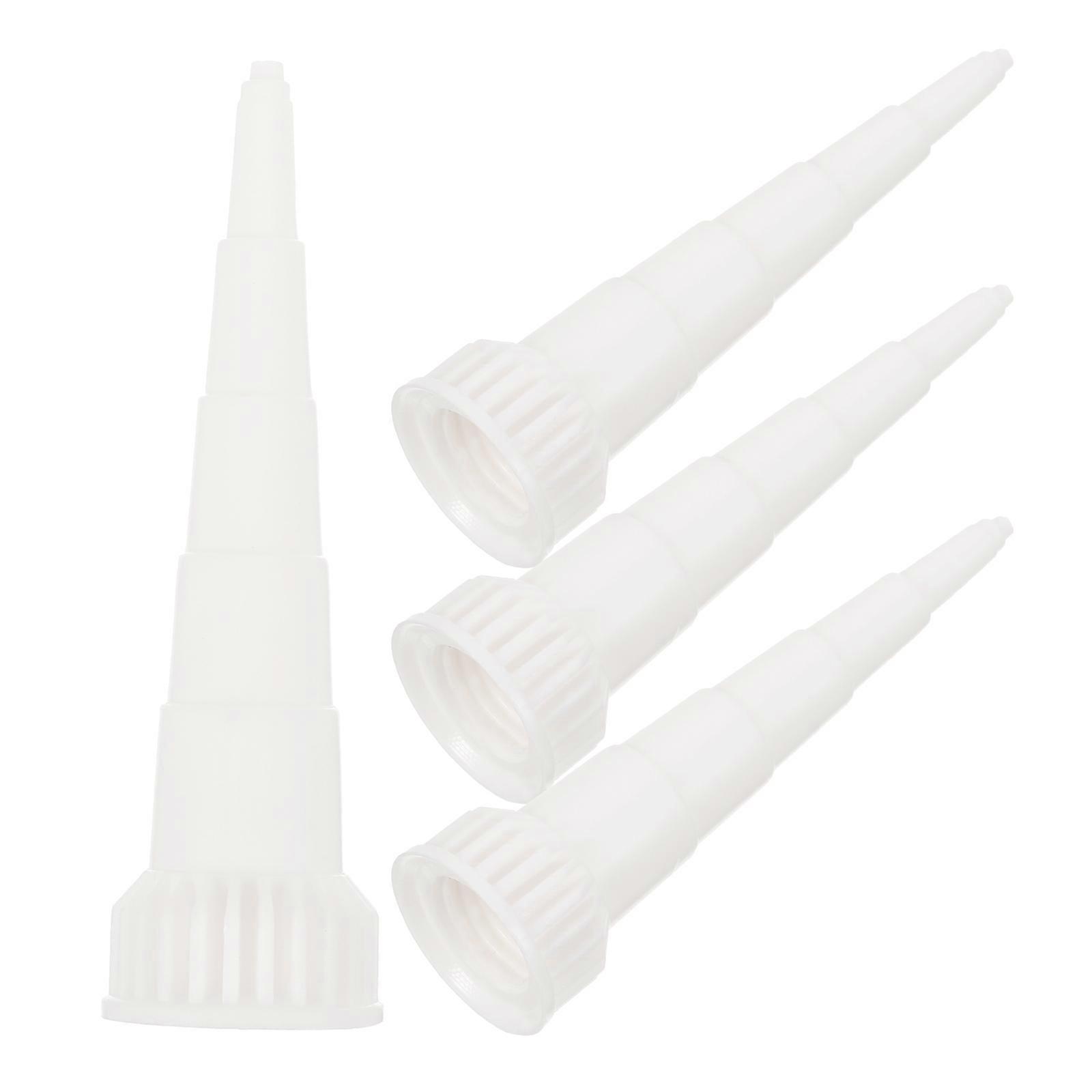 Caulking Nozzle Applicator Finishing Tool Caulking Nozzles Glue Application 2.6X0.7X0.7in Protect Glue 4Pcs