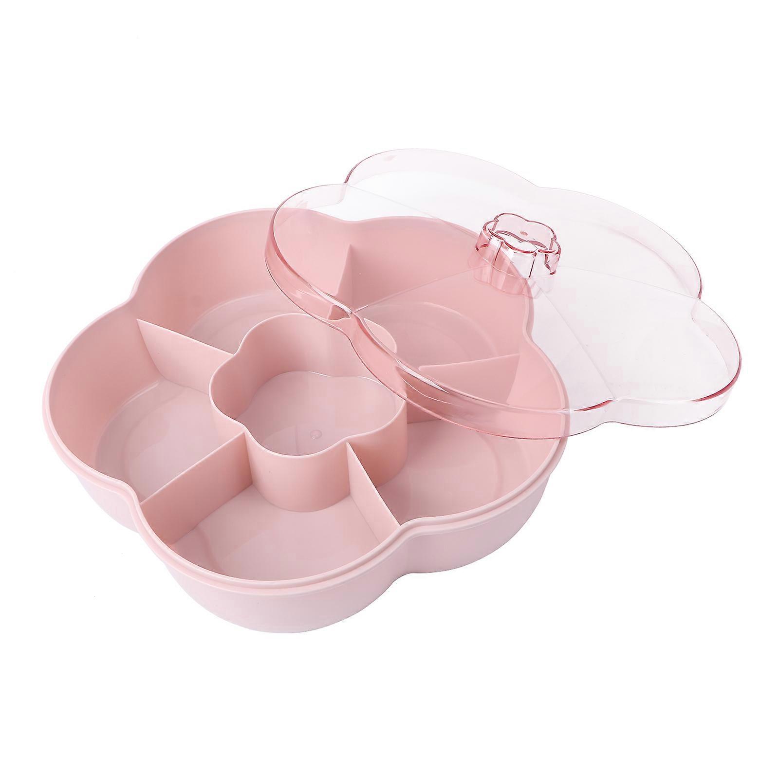 Fruit Storage Box Melon Box Party Practical Petal Shape PP Food Preservation 1Pcs