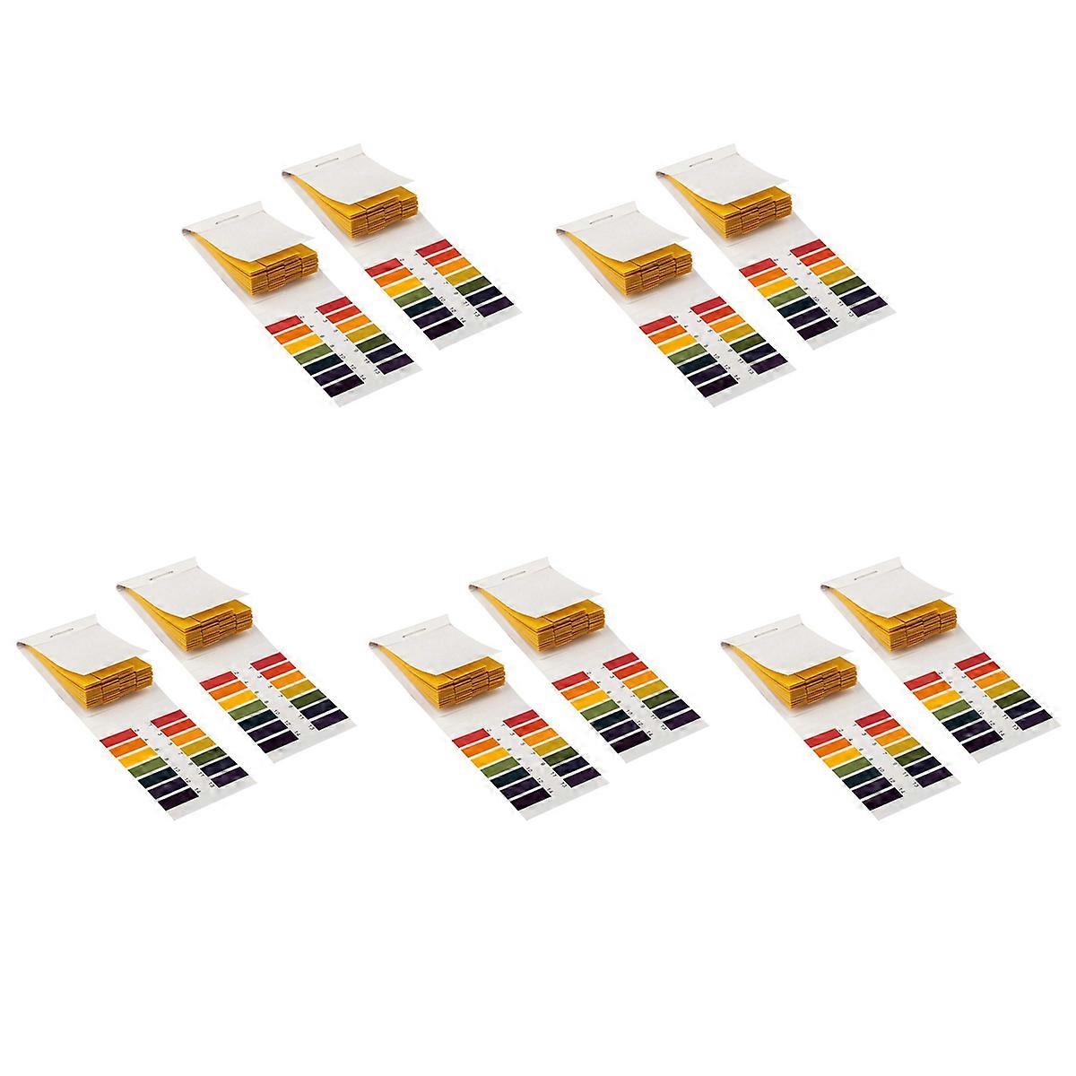 2 Set 160 Strips 1-14 PH Litmus Paper with Control Card