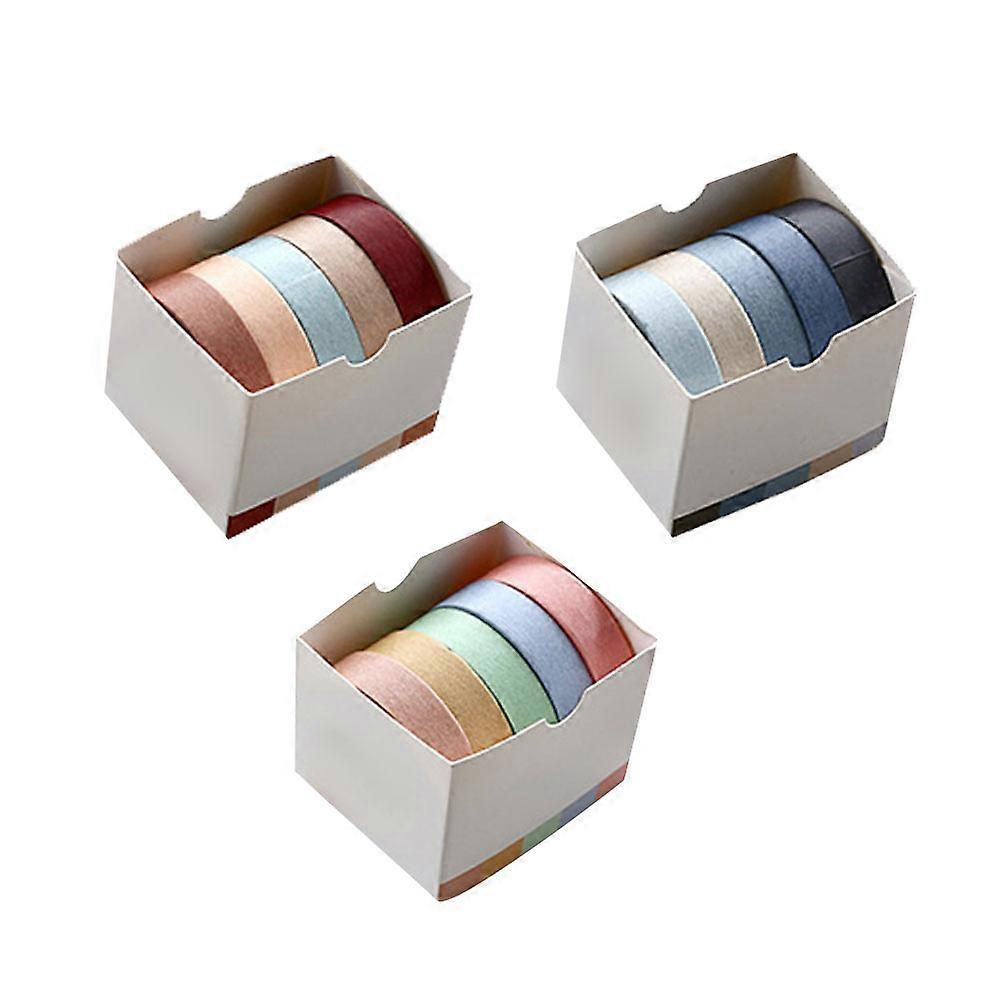 Aesthetic Washi Tape Paper Tape Decoration for Home Use and DIY Projects Colored Design 500 x 1 x 0.1 cm 15 Rolls