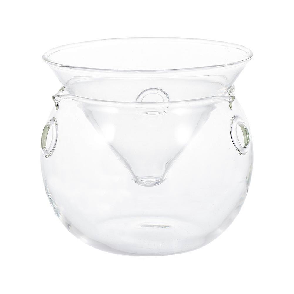Clear Serving Bowl Glass Triangular Design Simple And Delicate For Family Gatherings Salad Vegetable Storage 1Pack