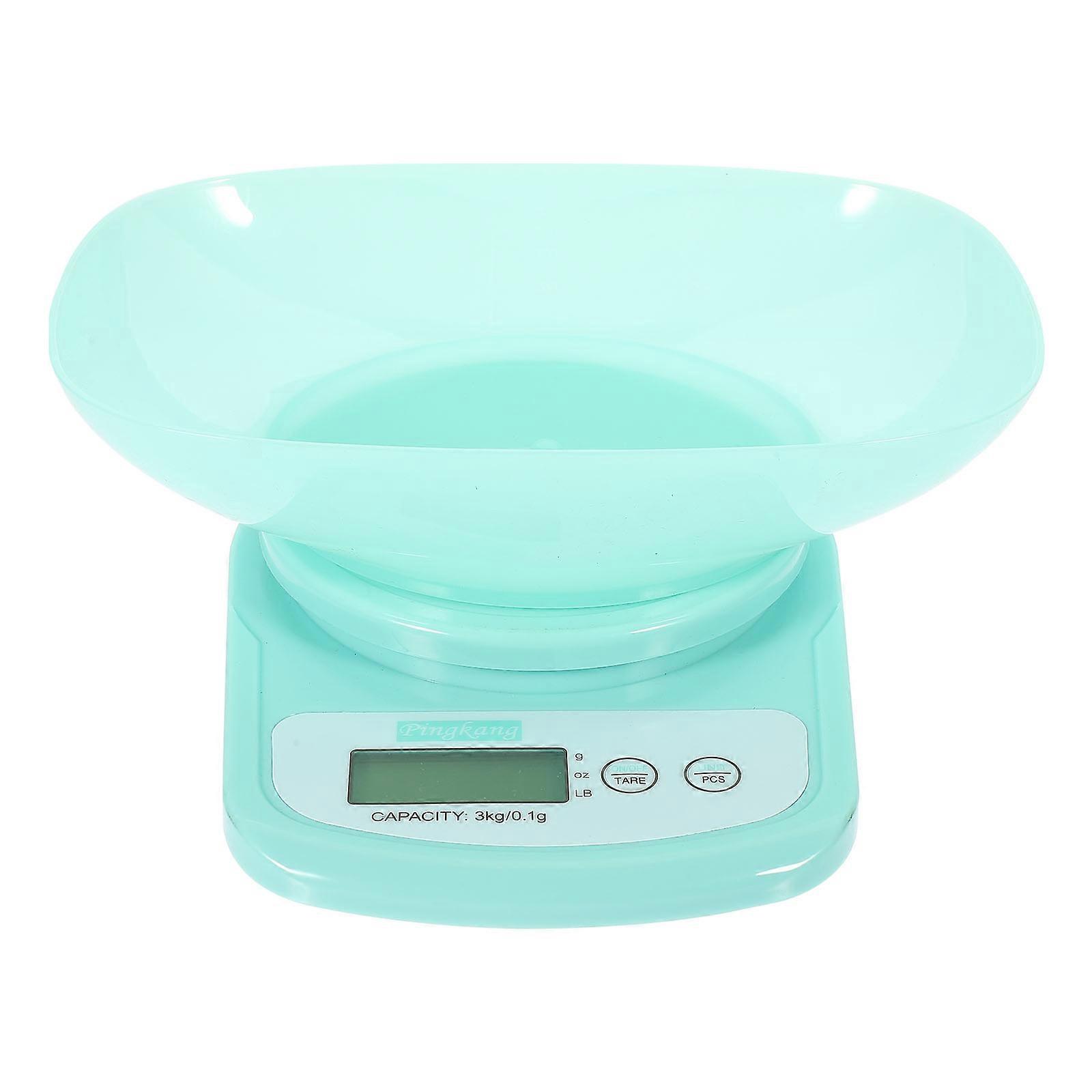 Kitchen Weighing Scales Electronic Scale Portable Weighing Accessory For Home Users Cooking Enthusiasts 22X17X7.5CM 1Pack
