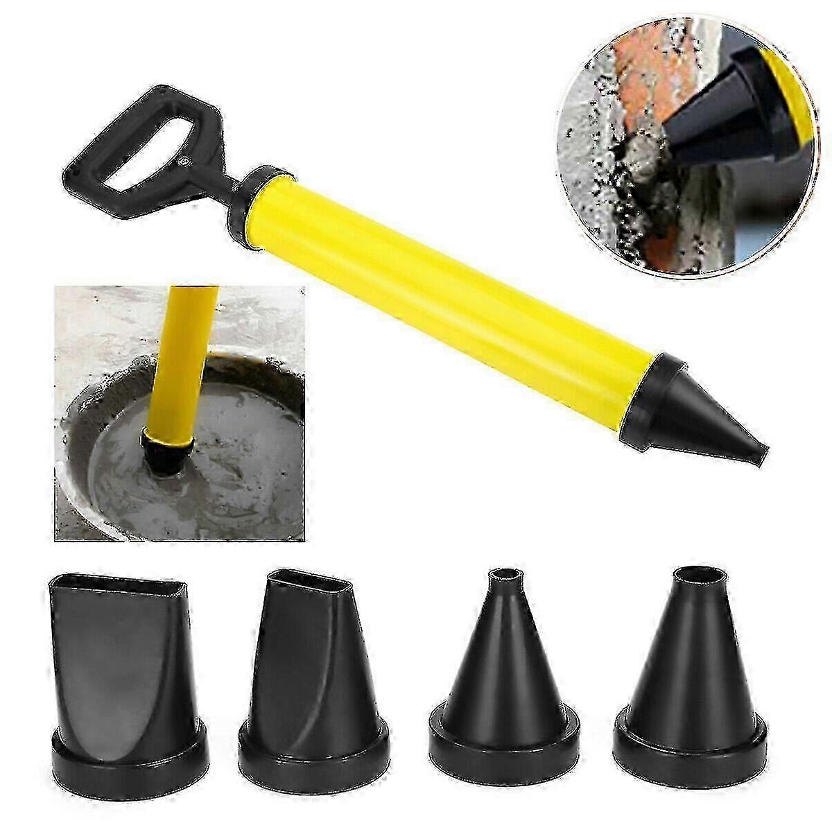 Mortar Syringe With 4 Nozzles for Precision Grout & Tile Work