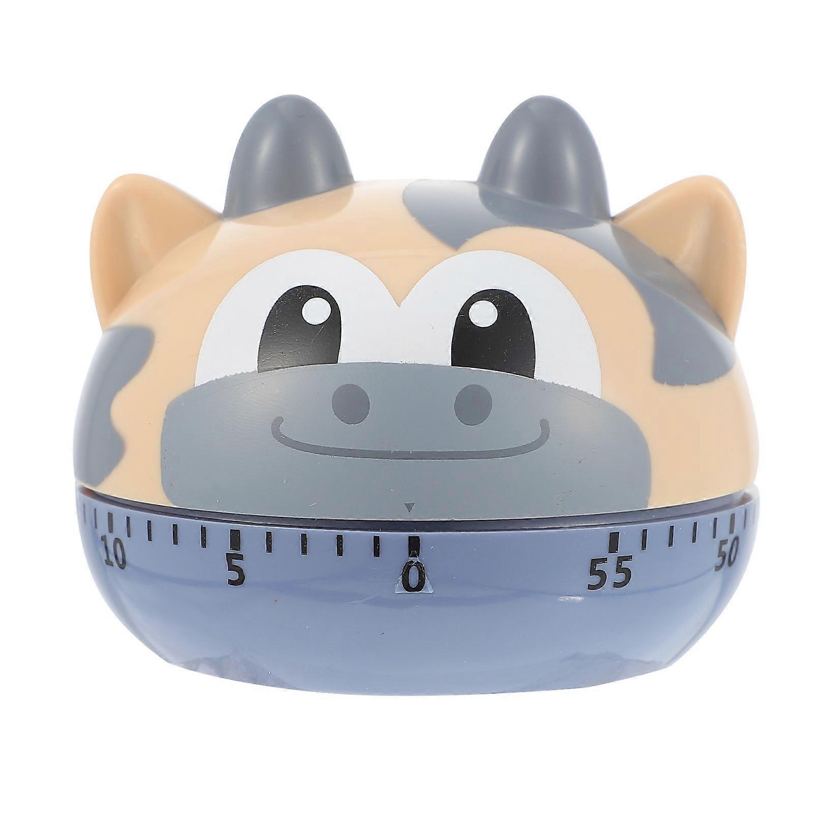 Kitchen Timer Digital Home Baking 60-Minute Timing Time Management Cube Shape Abs Material 1Set