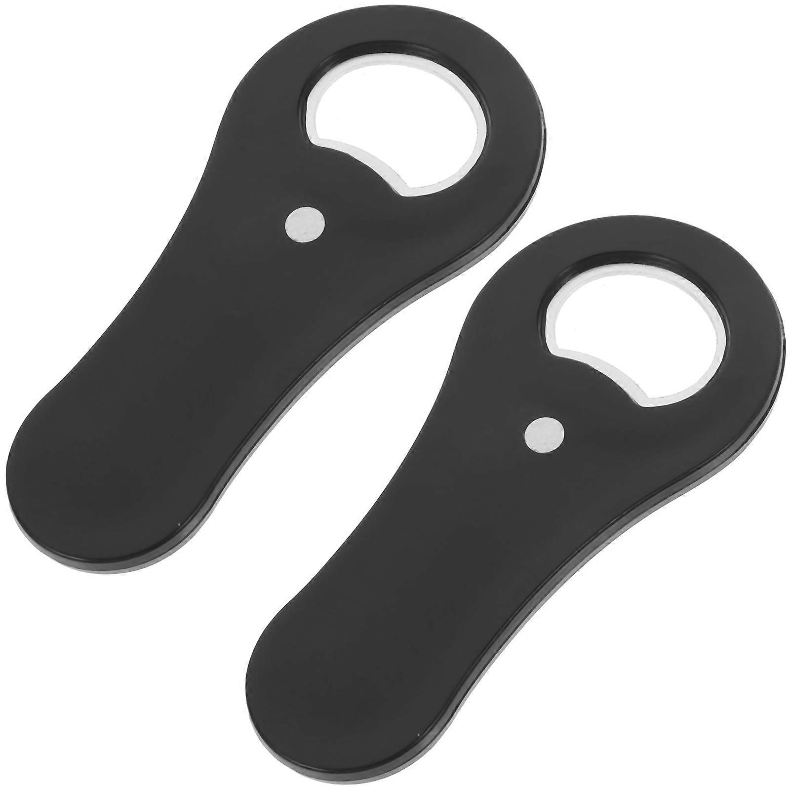 Black Multifunctional Set Stainless Steel Magnetic Kitchen Use 2PCS