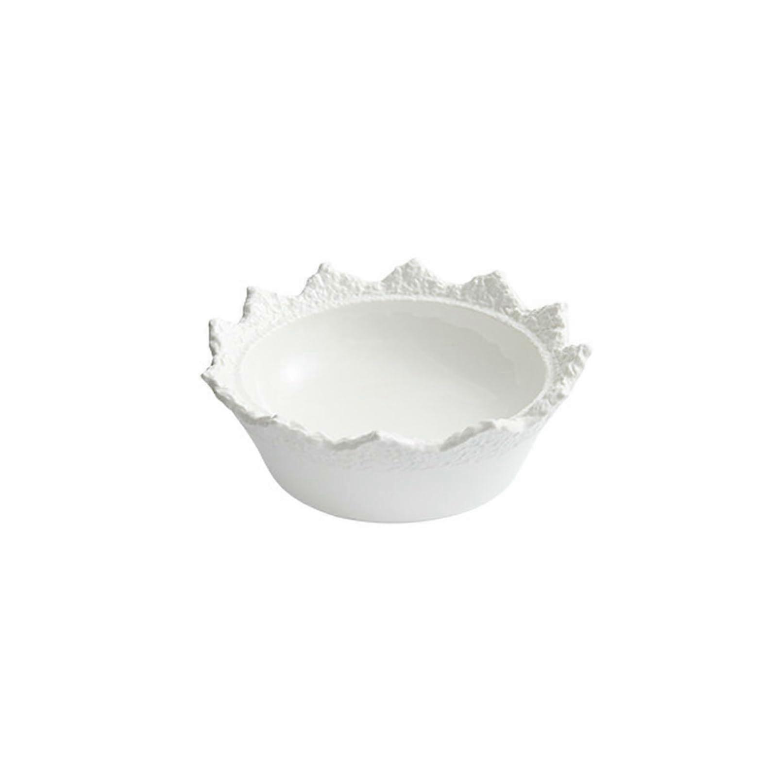 Soup bowl with stone pattern, creativeized tableware for home, 27.9 cm