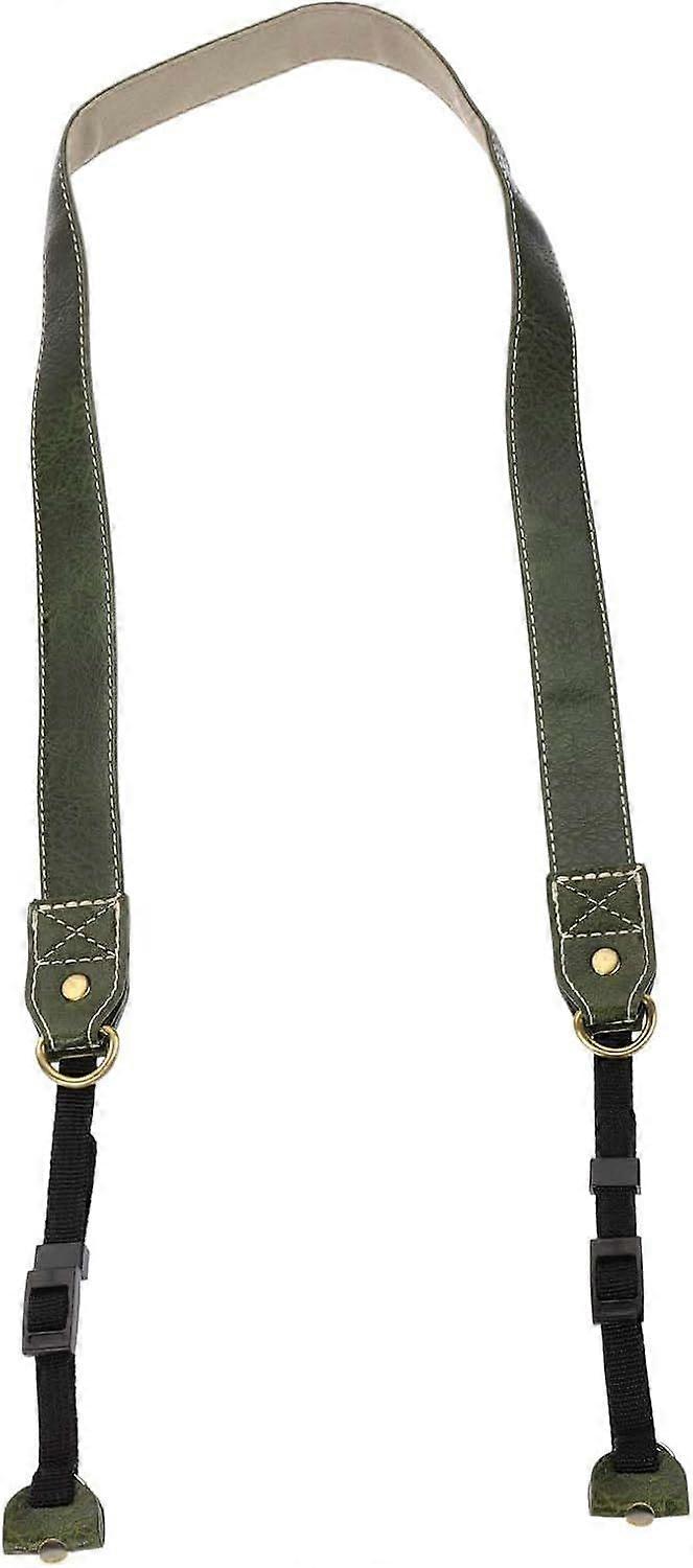 2025 Latest Model Camera Strap, PU Leather Adjustable Camera Neck Strap Digital