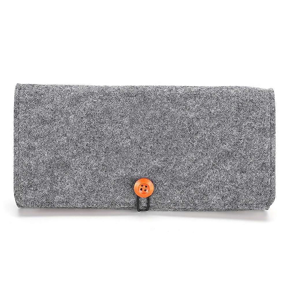 2pcs New Portable Console Protective Case for Switch Game Worth Easy Carrying Storage Bag Dark Gray