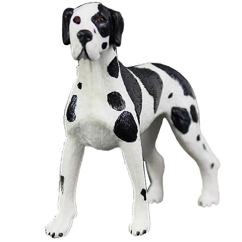 Realistic Spotted Dog Figurine for Home Decoration, Lightweight Desktop Ornament for Educational Play and Pet Adornment