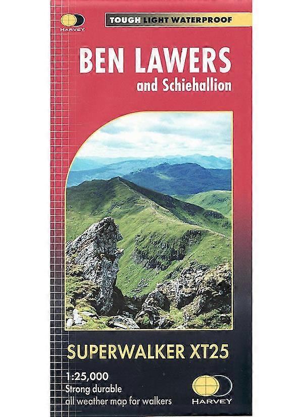 Ben Lawers And Schiehallion Xt25 Superwalker Map