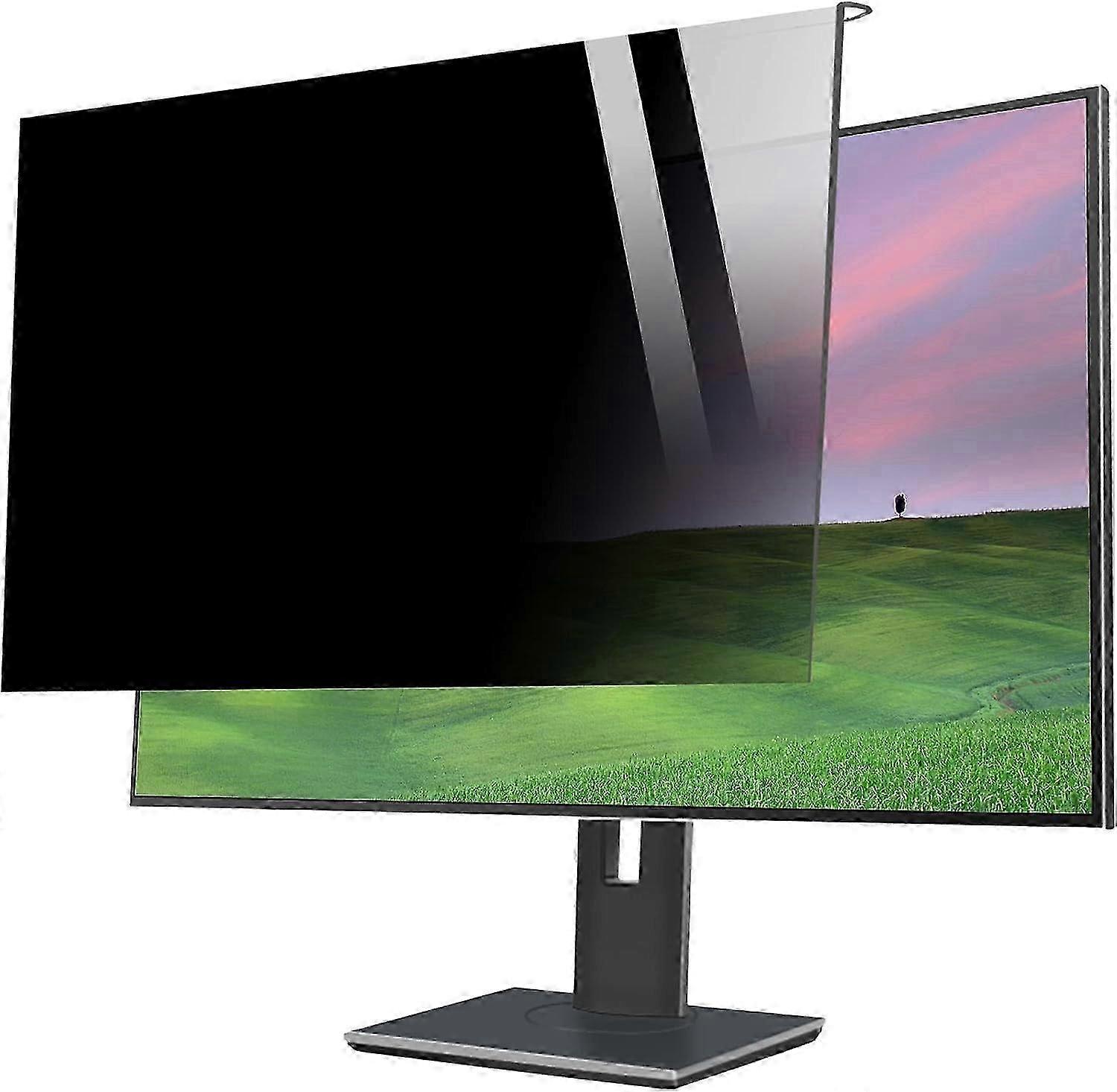 Hanging Style Computer Monitor Privacy Screen, Blue Light Blocking and Scratch-Resistant Acrylic Protection for Eye Comfort