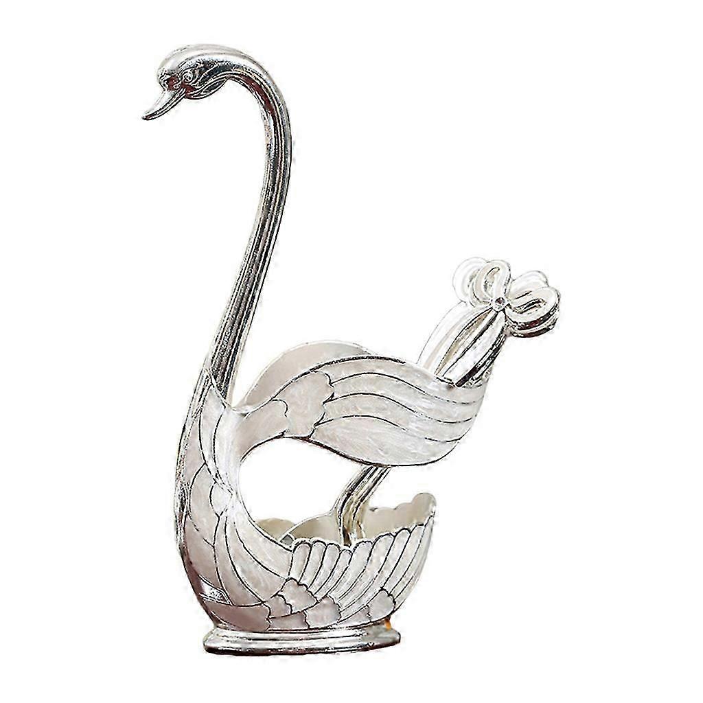 2025 Latest Model for Creative High-end Swan Dessert Spoon Fork Set Coffee Spoon