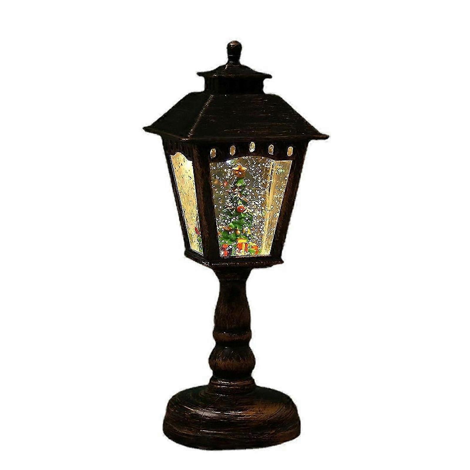 Decorațiuni de Crăciun Lămpi de vânt Lumină de noapte iluminată Moș Crăciun Ornamente creative Lămpi de masă Decorațiuni de casă de Crăciun
