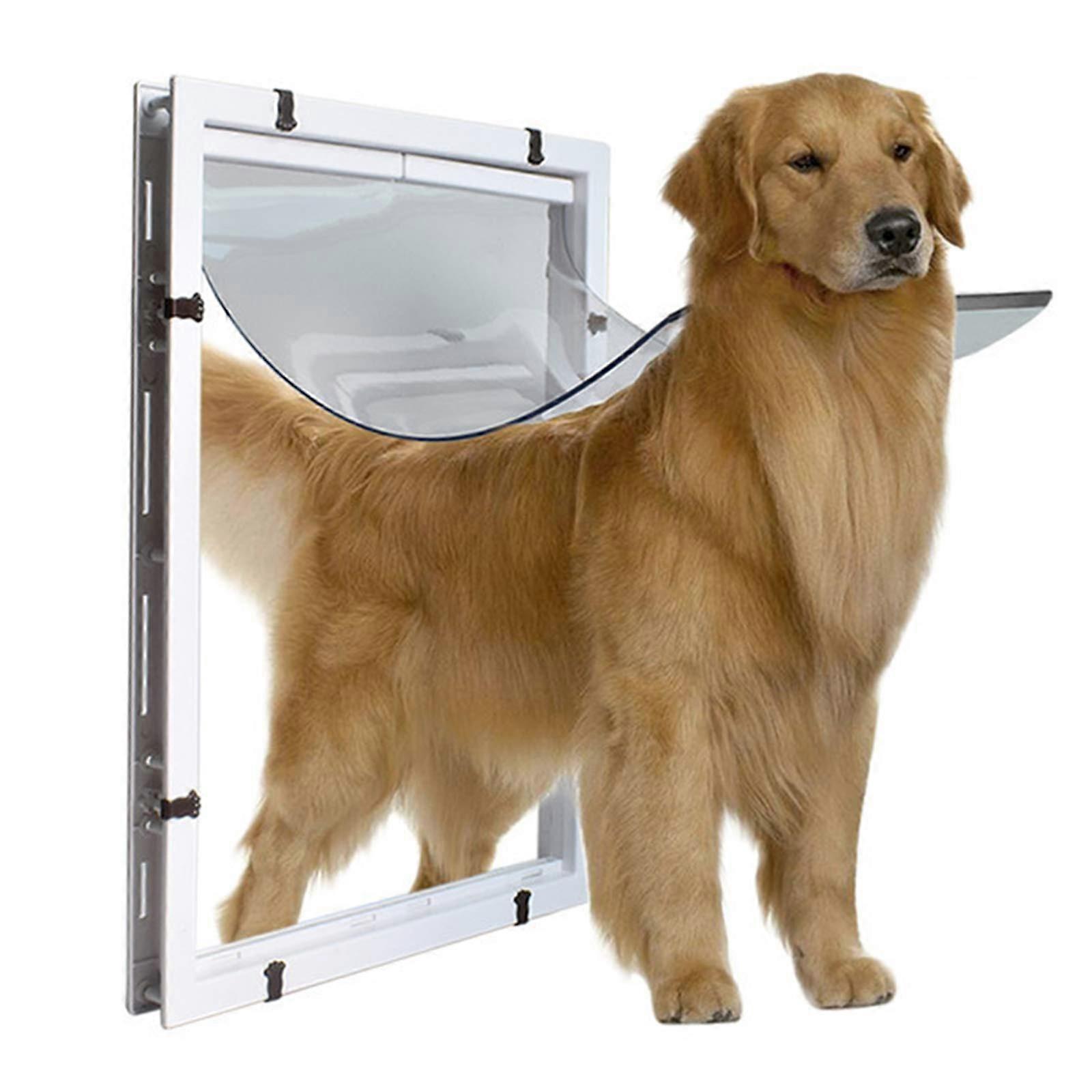 Extra large pet door flap for dogs – ideal for large breeds like Golden Retrievers and Huskies – durable access for coming and going 59*43*5.