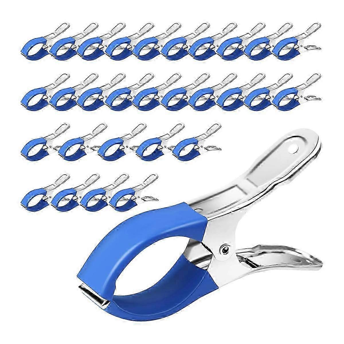 30Pcs Pool Cover Clips for Above Ground Pools, Pool Cover Clamps, Windproof Clips for Above Ground Pool Cover