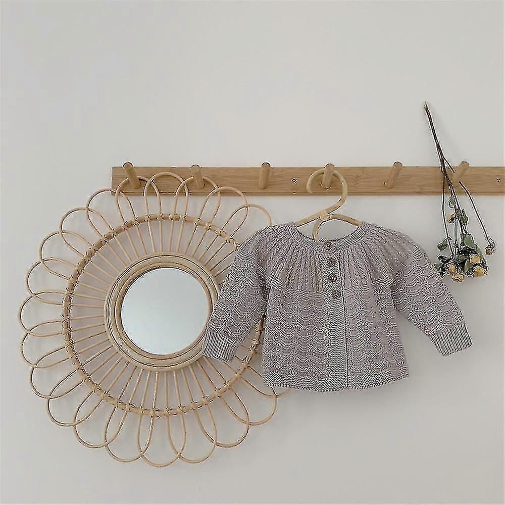 Neugeborenen-Strickpullover, langärmelige Hemdjacke für die kleine Prinzessin
